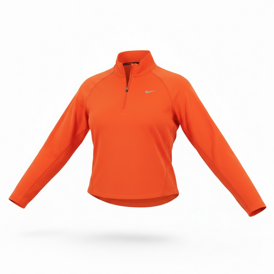 Nike Performance Tempo Femme Manches Longues Dri-FIT – Picante Red taille S