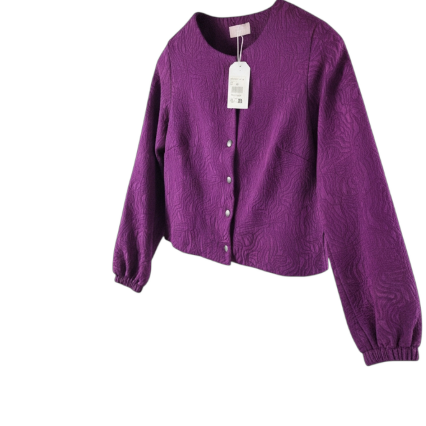 Veste / gilet Cassis violet – FABRICATION FRANÇAISE