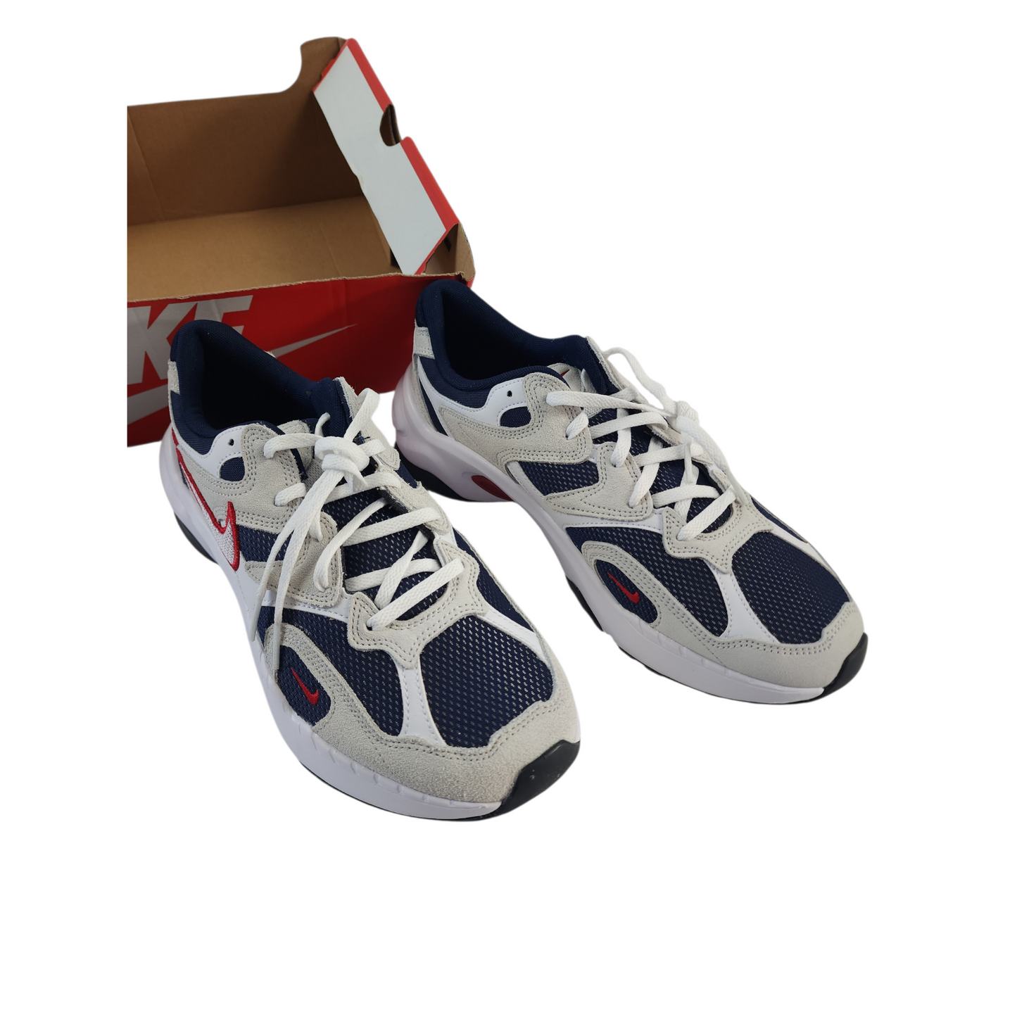 Nike AL8 – Obsidian / White / Gym Red Taille 44.5