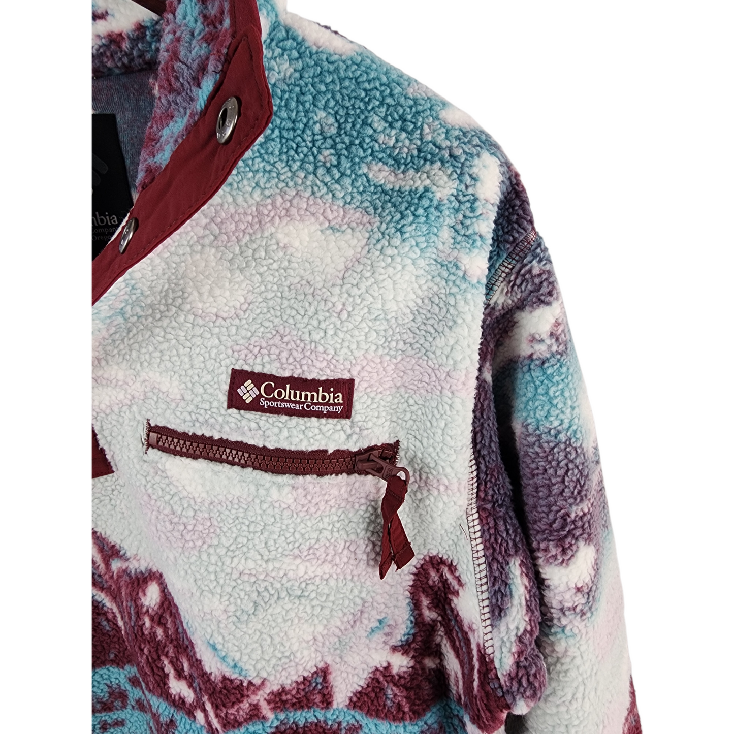 Polaire Columbia Helvetia™ II Printed Cropped Half Snap – Femme (Taille S)