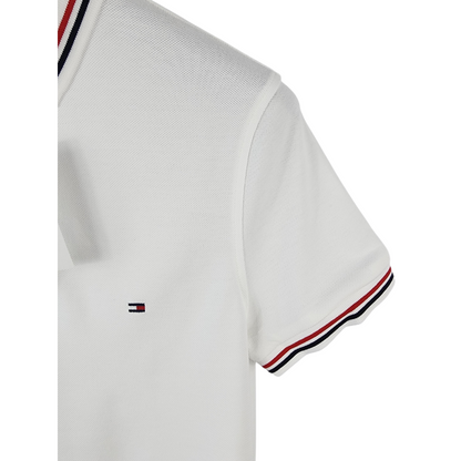 Polo Homme Tommy Hilfiger Blanc – Taille M
