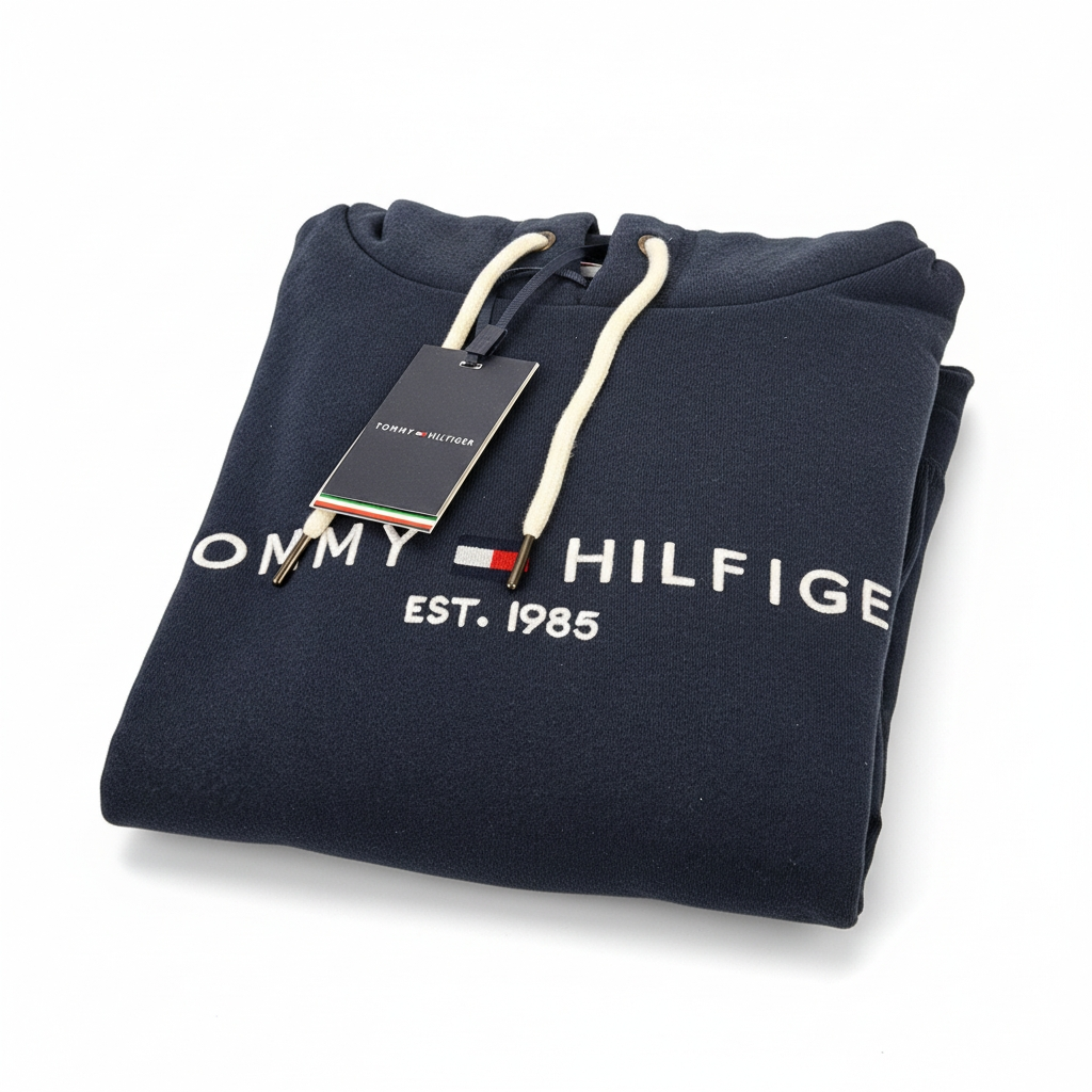 Sweat à Capuche Tommy Hilfiger Navy