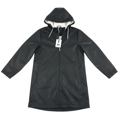 Parka imperméable Hublot Mode Marine Marlene – Carbone pailleté (Taille M)