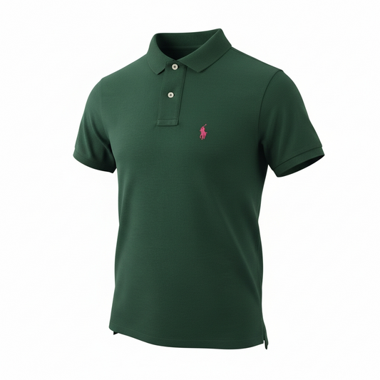 Polo Ralph Lauren Custom Slim Fit – College Green (Taille S)