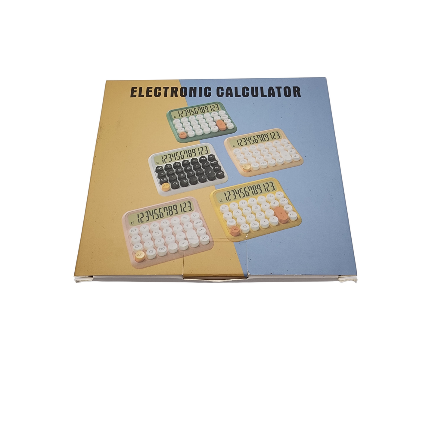 Grande calculatrice de bureau 12 chiffres – Grand écran LCD, touches larges