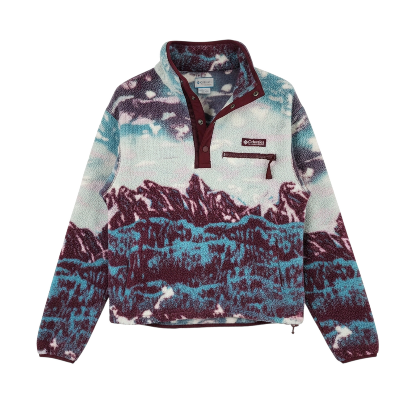 Polaire Columbia Helvetia™ II Printed Cropped Half Snap – Femme (Taille S)