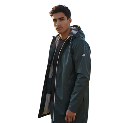 Ciré homme long VITO – Carbone (XL) | HUBLOT Mode Marine