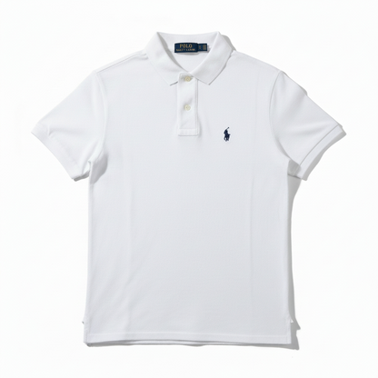 Polo Ralph Lauren Custom Slim Fit – Blanc – Taille M