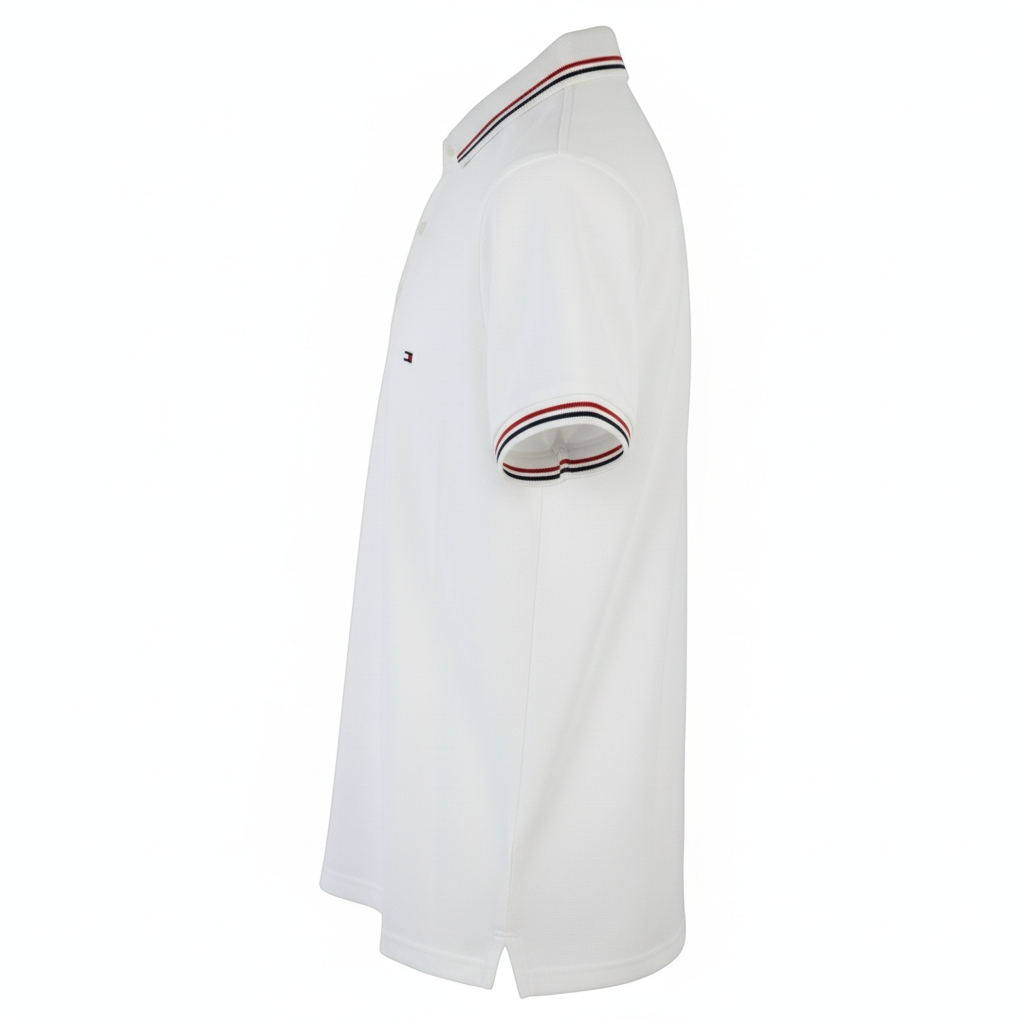 Polo Homme Tommy Hilfiger Blanc – Taille M