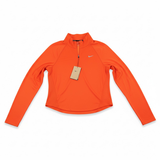 Nike Performance Tempo Femme Manches Longues Dri-FIT – Picante Red taille S