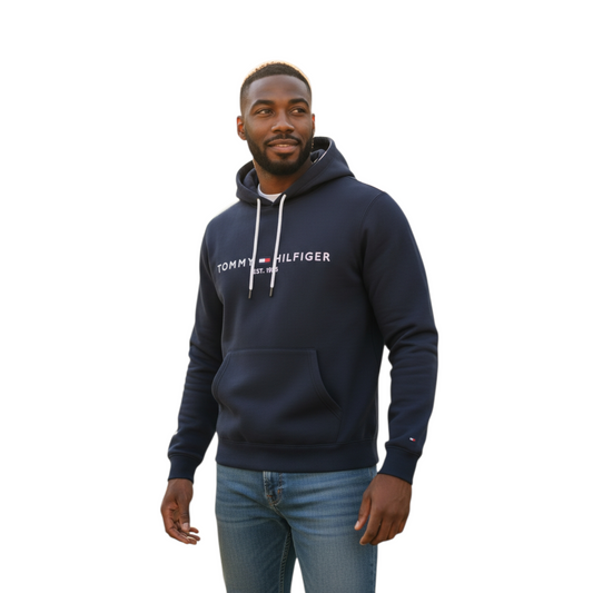Sweat à Capuche Tommy Hilfiger Navy