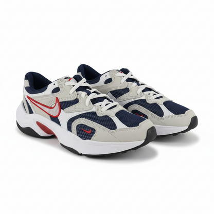 Nike AL8 – Obsidian / White / Gym Red Taille 44.5