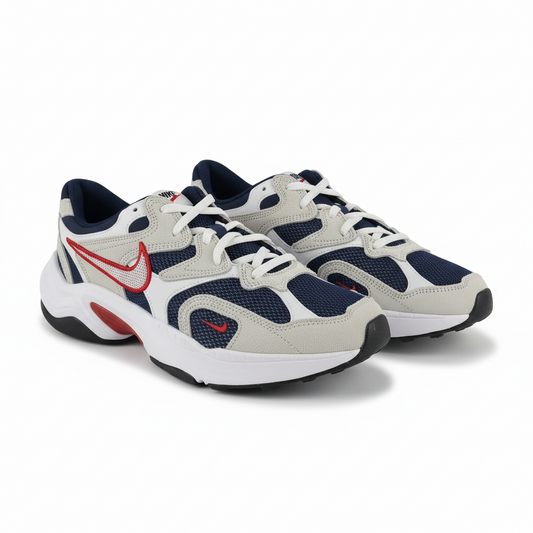 Nike AL8 – Obsidian / White / Gym Red Taille 44.5