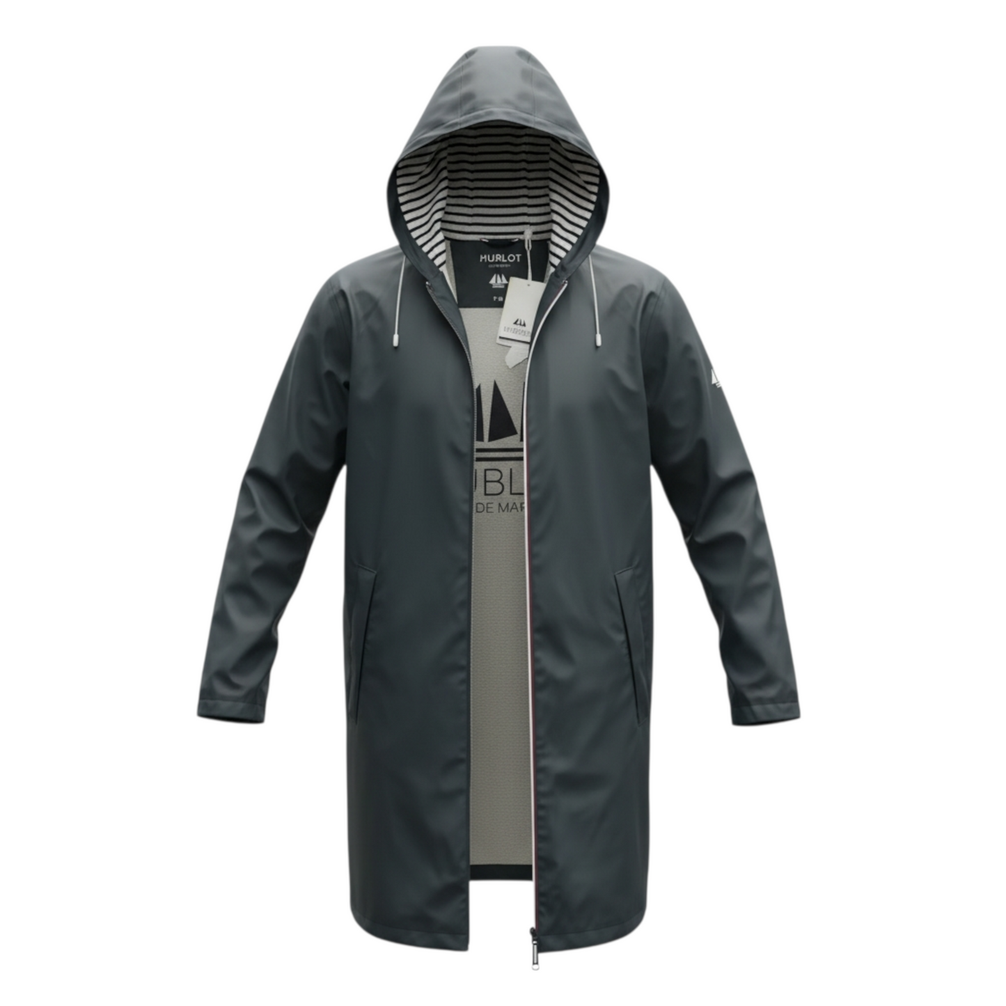 Ciré homme long VITO – Carbone (XL) | HUBLOT Mode Marine