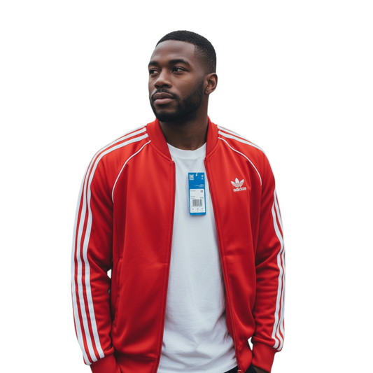 Veste Adidas Originals SST TT rouge – Taille XS