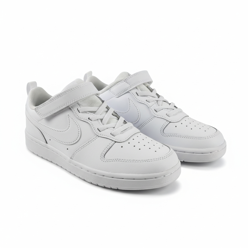 Nike Court Borough Low 2 (PSV) Blanc – Taille 3Y (EU 35)