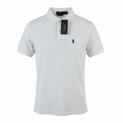 Polo Ralph Lauren Custom Slim Fit – Blanc – Taille M