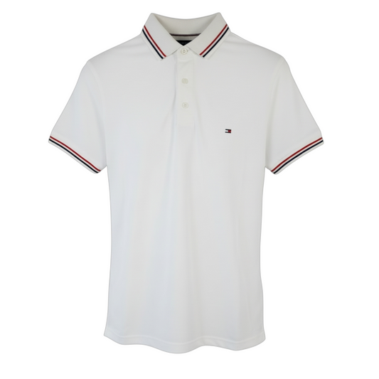 Polo Homme Tommy Hilfiger Blanc – Taille M