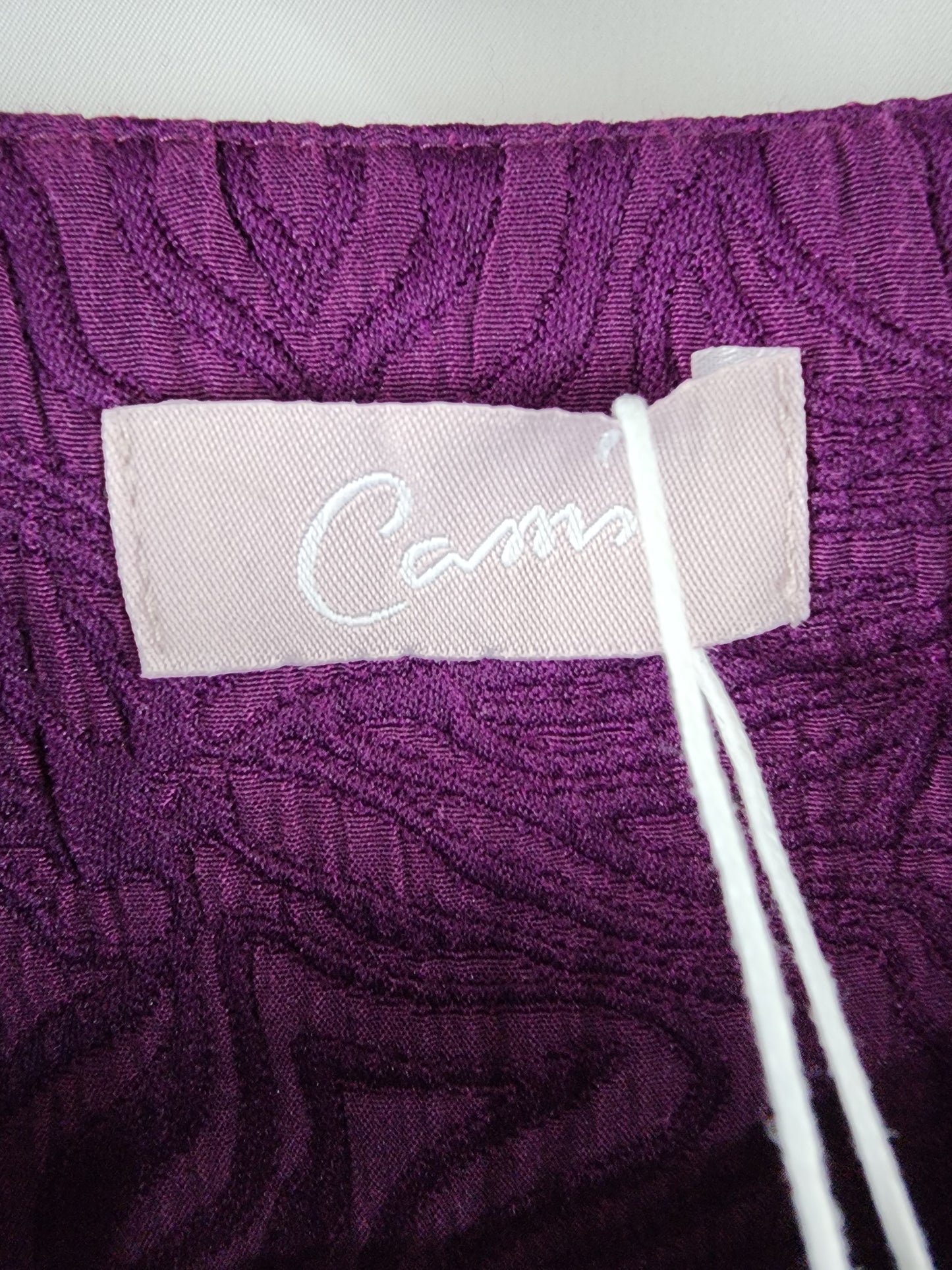 Veste / gilet Cassis violet – FABRICATION FRANÇAISE