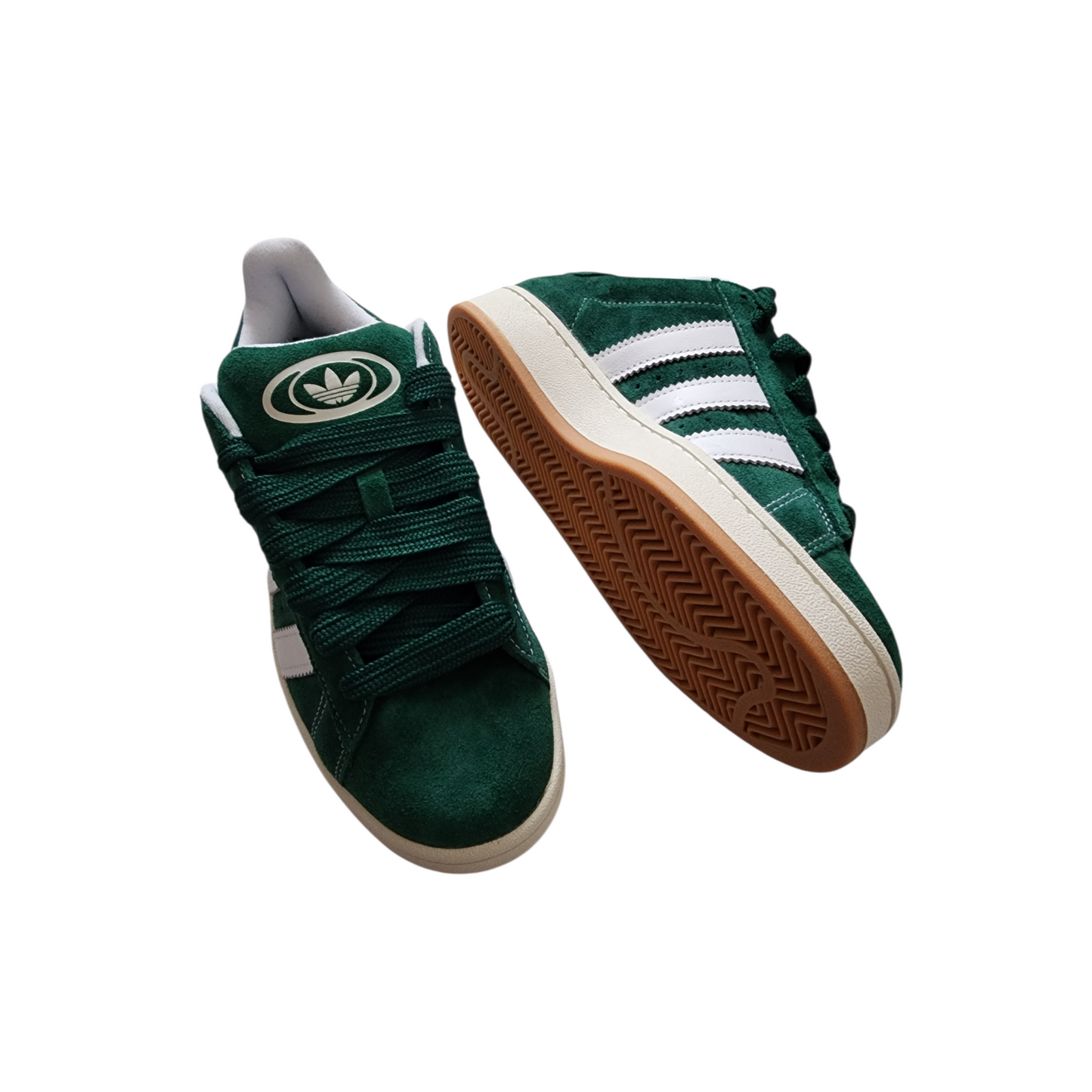 Adidas Campus 00s Vert – Sneakers + Lacets de Rechange Taille 41 1/3